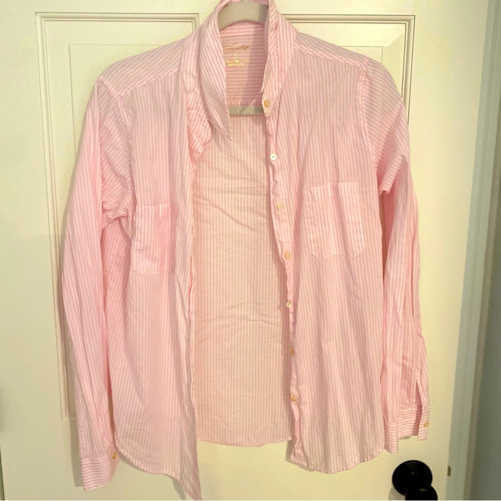 Lily Pulitzer button up shirt